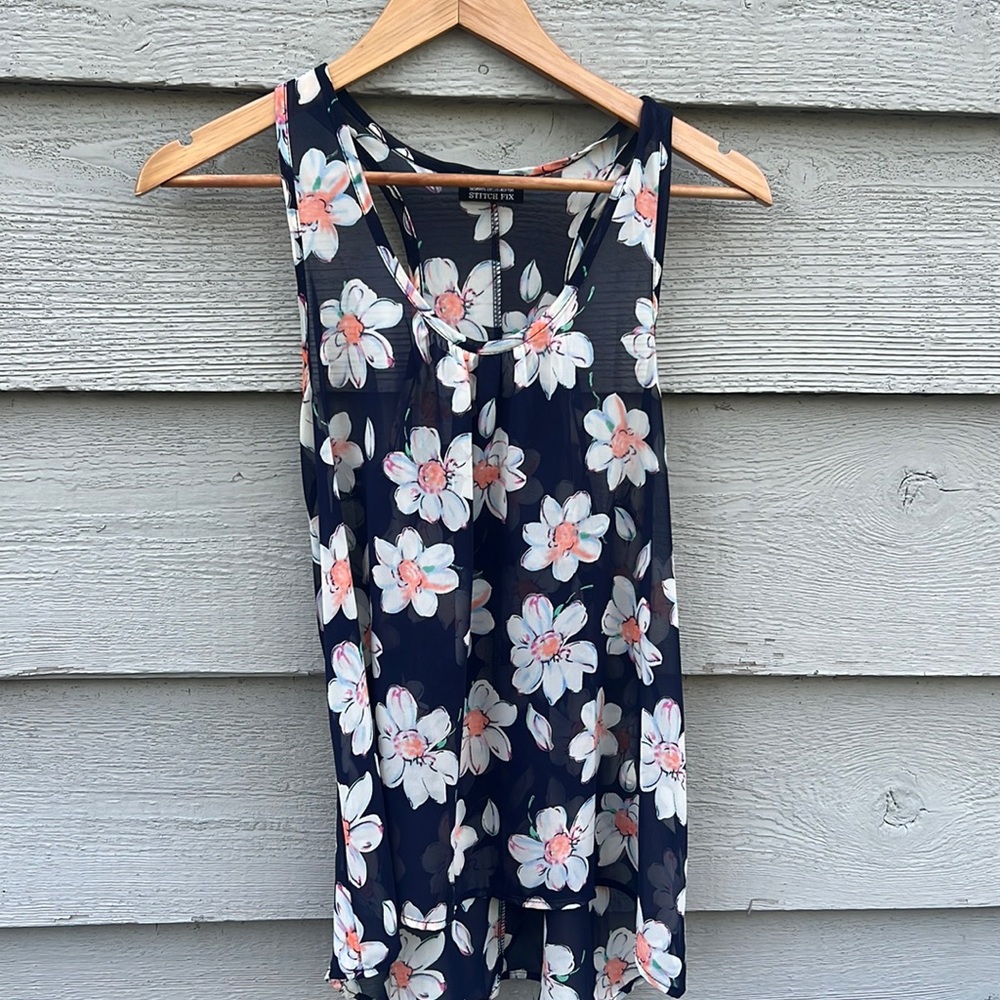 Papermoon Sheer Tank Top